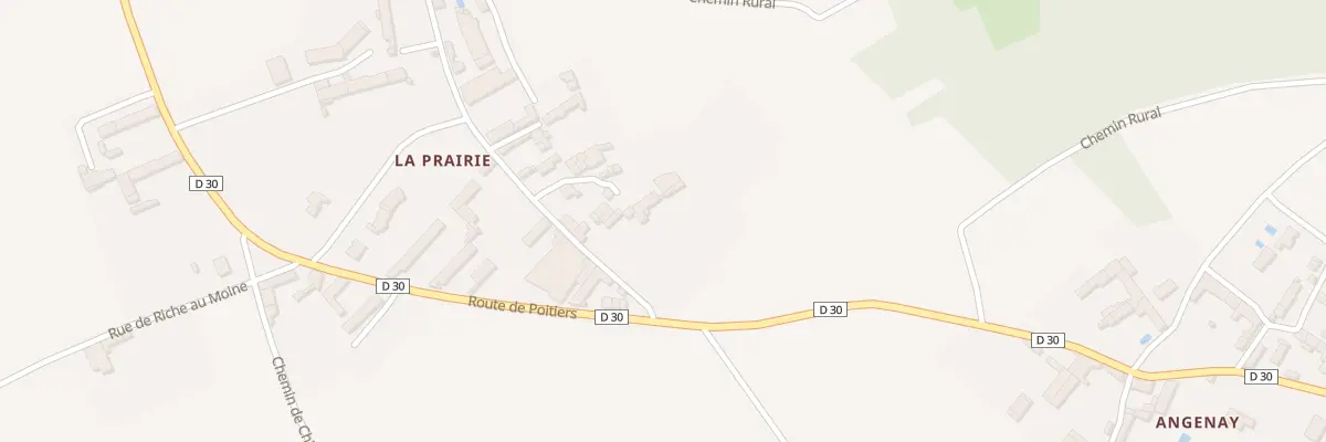 Plan du 36 Rue de la Croix Maladrie à Vouzailles