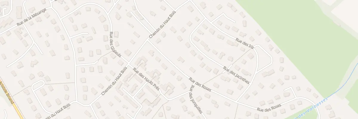 Plan du 3 Rue des Roses à Touques