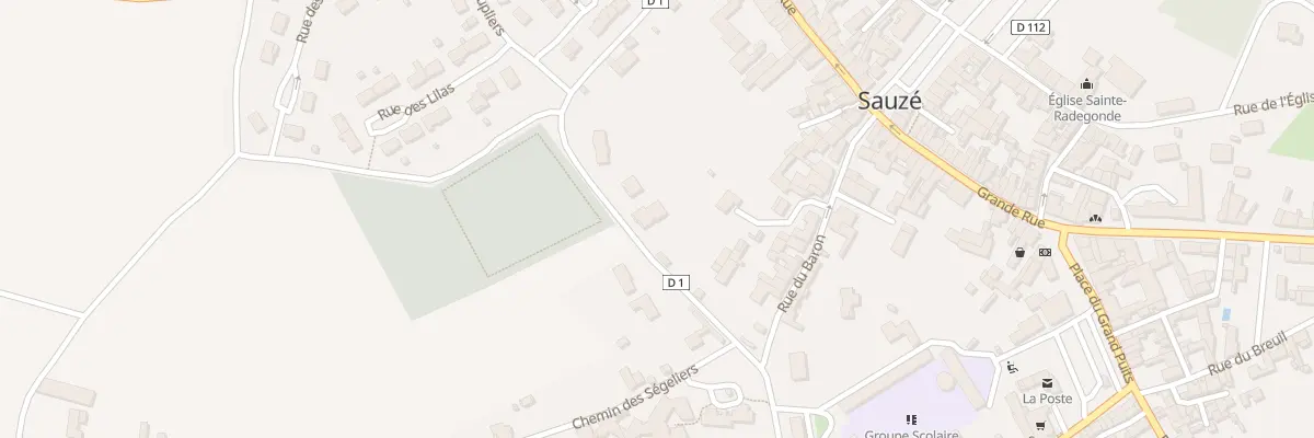 Plan du 8 Rue de Ponchatain à Lorigné