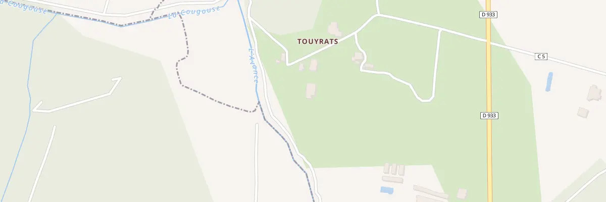 Plan du 291 Imp de Touyrats à Grézet-Cavagnan