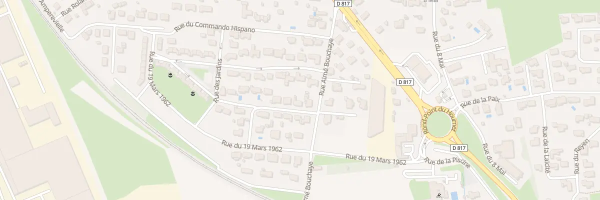 Plan du 3 Rue Bellevue à Séméac