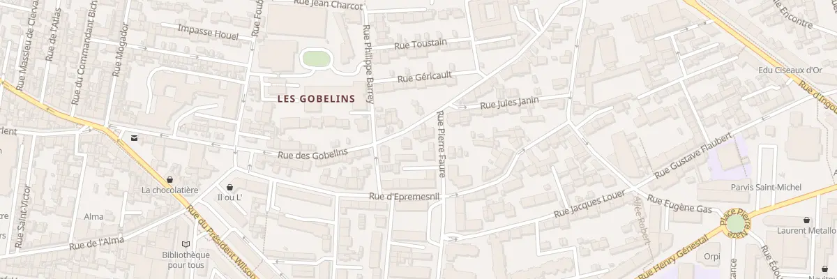 Plan du 42 Rue des Gobelins au Havre