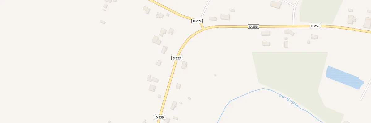 Plan du 119 Rte de Magistrat à Lagupie