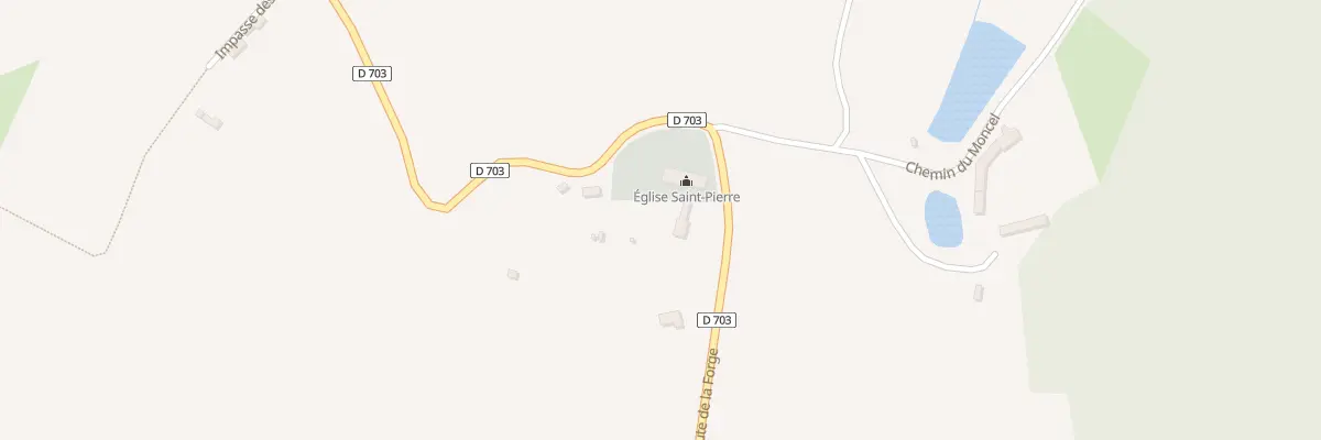 Plan du 10 Rte de la Forge au Renouard