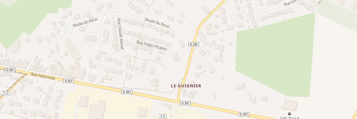 Plan du 60 Rue de la Mairie à Trangé