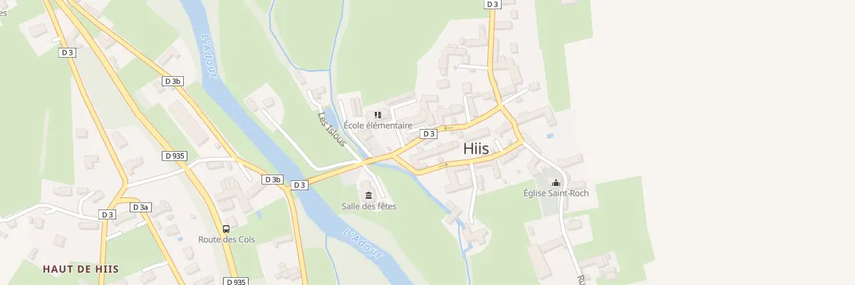 Plan du 44 Rue Carrera Debath à Hiis