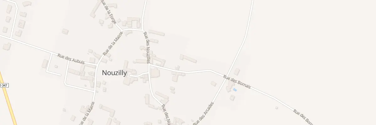 Plan du 2 Rue des Bornais à Chalais