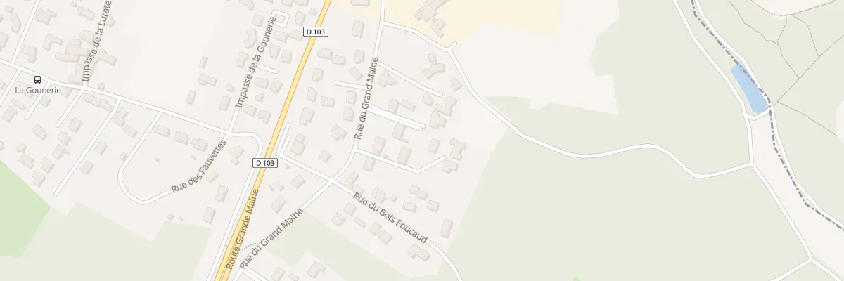 Plan du 44 Rte du Grand Maine à Fléac