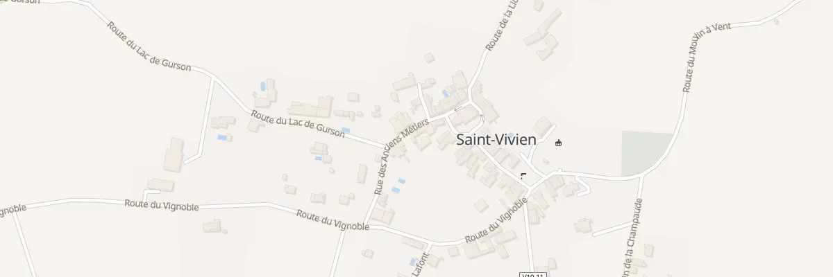 Plan du 38 Le Bourg à Saint-Vivien