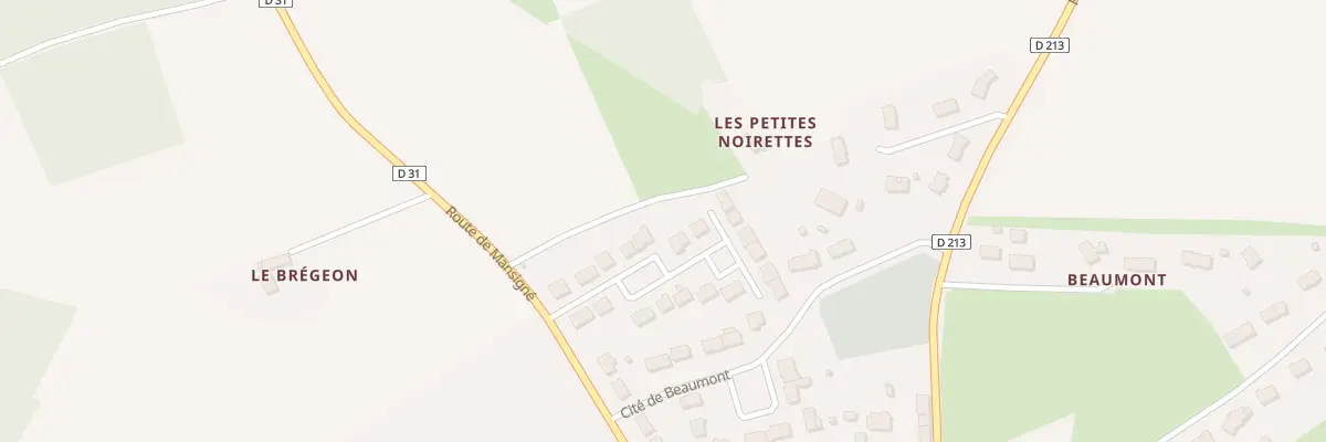 Plan du 12 Imp des Noirettes à Oizé
