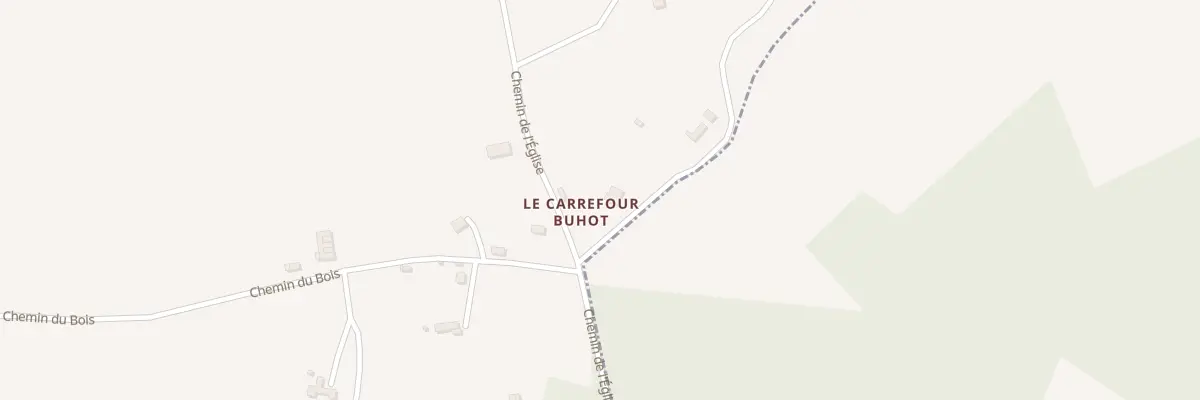 Plan du 731 Chem de l’Église à La Roque-Baignard