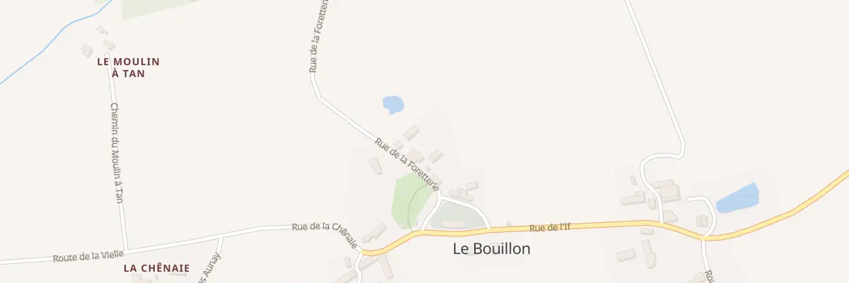 Plan du 63 Bois Hardrei au Bouillon