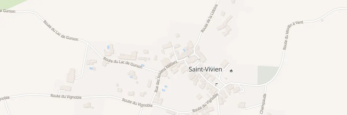Plan du 7A Le Bourg à Saint-Vivien