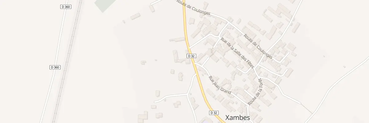 Plan du 5120 Sur Coulonges à Xambes