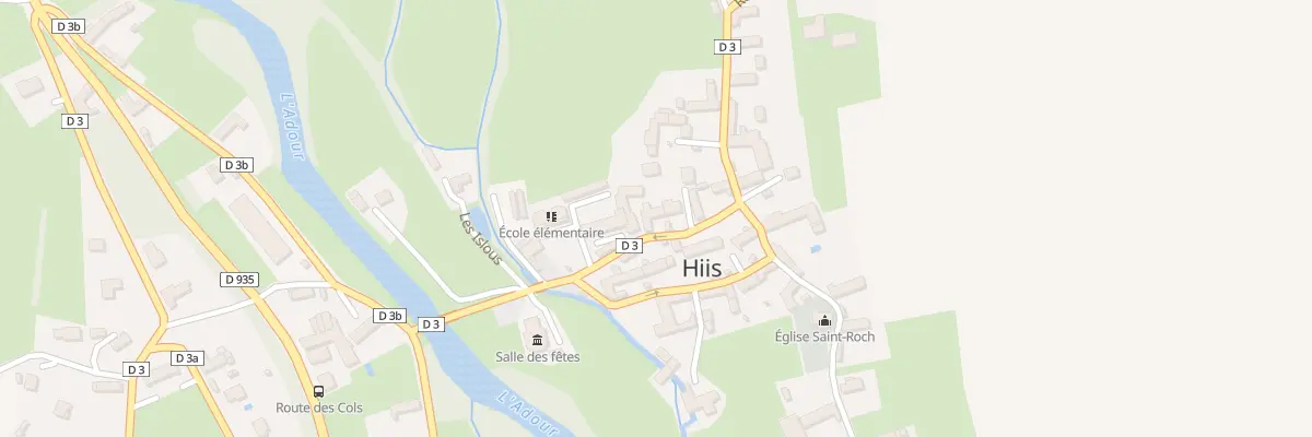 Plan du 83 Rue Carrera Debath à Hiis