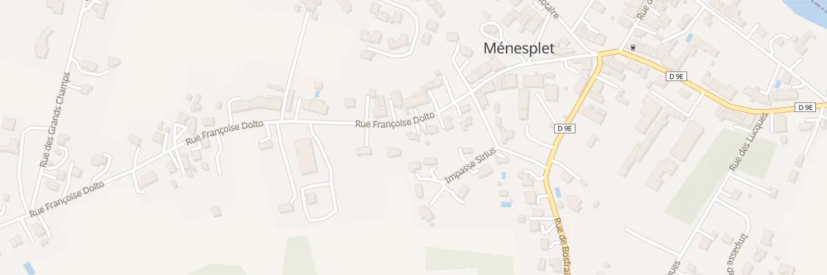 Plan du 19 Rue Françoise Dolto à Ménesplet