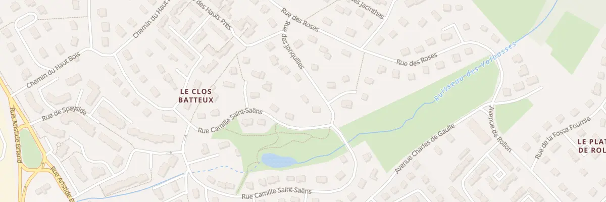 Plan du 12 Rue des Jonquilles à Touques