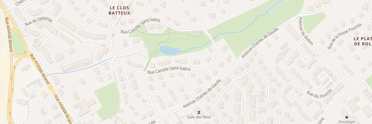 Plan du 12 Rue Camille Saint-Saëns à Touques