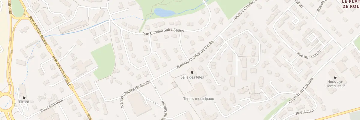 Plan du 1 Rue Jules Massenet à Touques