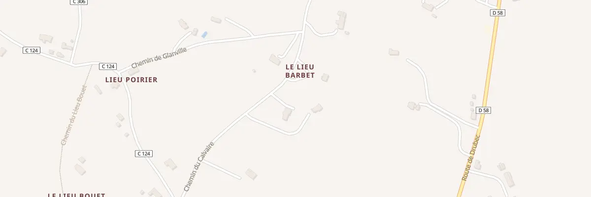 Plan du 701 Chem du Calvaire à Beaumont-en-Auge