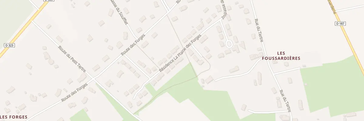 Plan du 41 Res La Plaine des Forges à Parigné-le-Pôlin