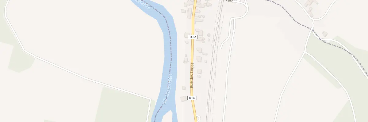 Plan du 10 Rue des Loges à Villognon