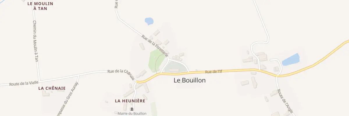 Plan du 74 Le Bourg au Bouillon
