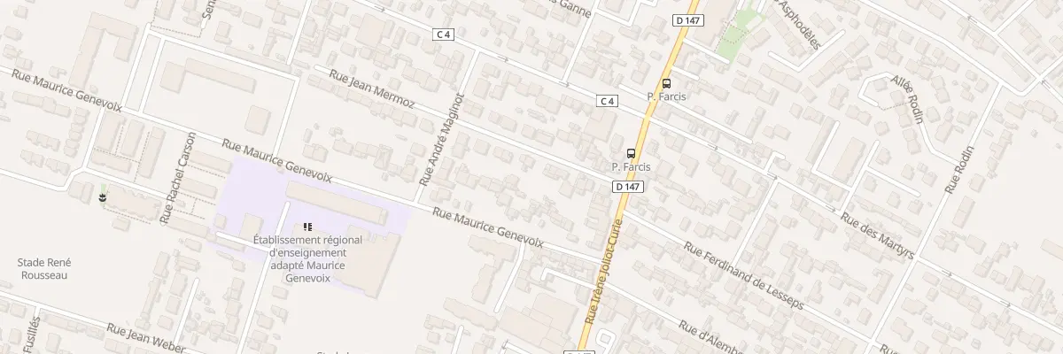 Plan du 36 Rue Jean Mermoz au Havre
