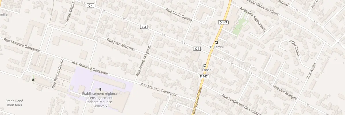Plan du 33 Rue Jean Mermoz au Havre