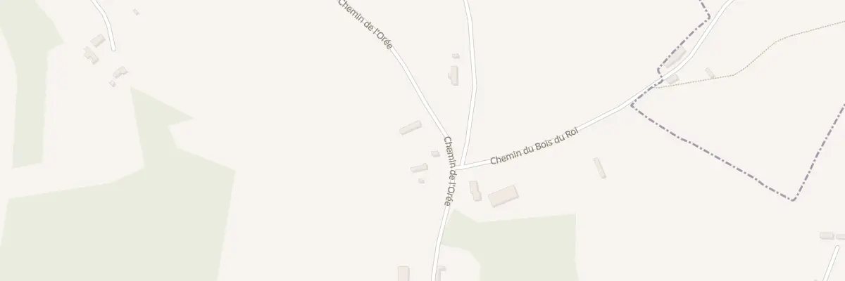 Plan du 1707 Che de l’Oree -Ste Marg de V - à Saint-Pierre-en-Auge