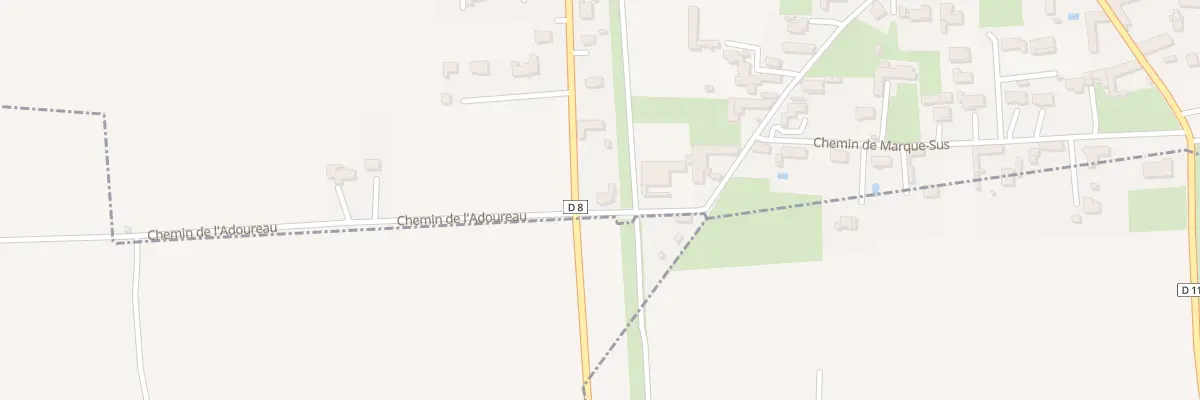 Plan du 43 Rte des Pyrènées à Bernac-Debat