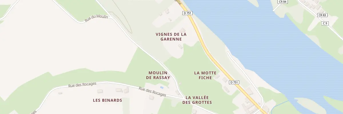 Plan du 170 Vignes de la Garenne à Saint-Germain-sur-Vienne