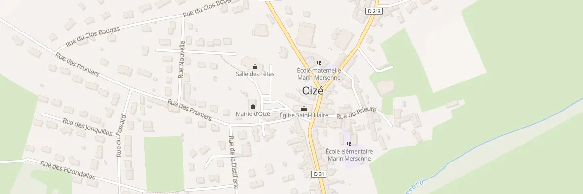 Plan du 3 Pl Marin Mersenne à Oizé