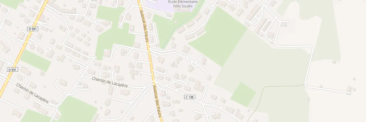 Plan du 515 Av des Fleurs à Estang