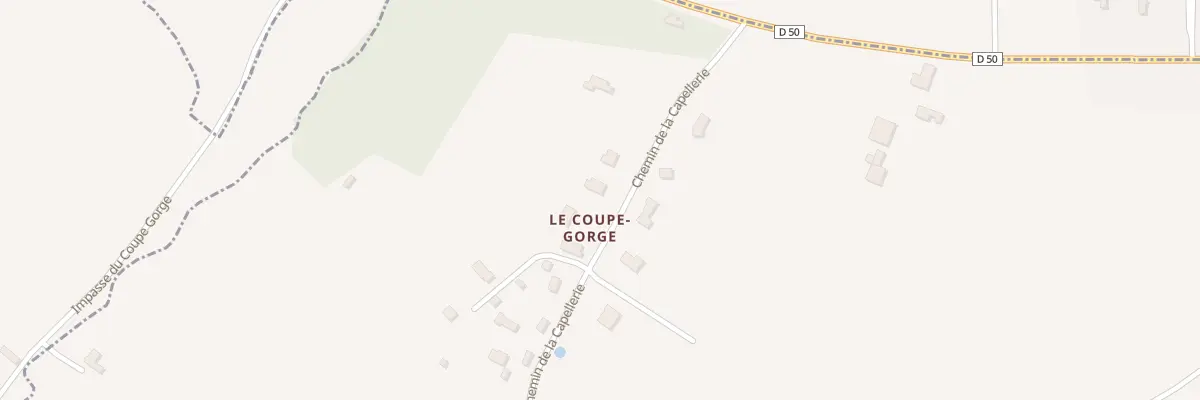 Plan du 59 Che de la Capellerie à La Houblonnière
