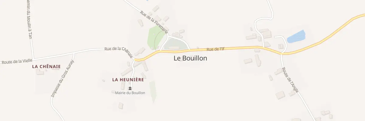 Plan du 90 Le Moutier au Bouillon