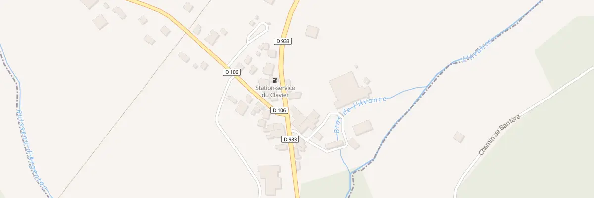 Plan du 314 Rte des Landes à Bouglon