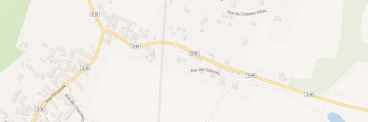 Plan du 3 Rue des Galeries à Villognon