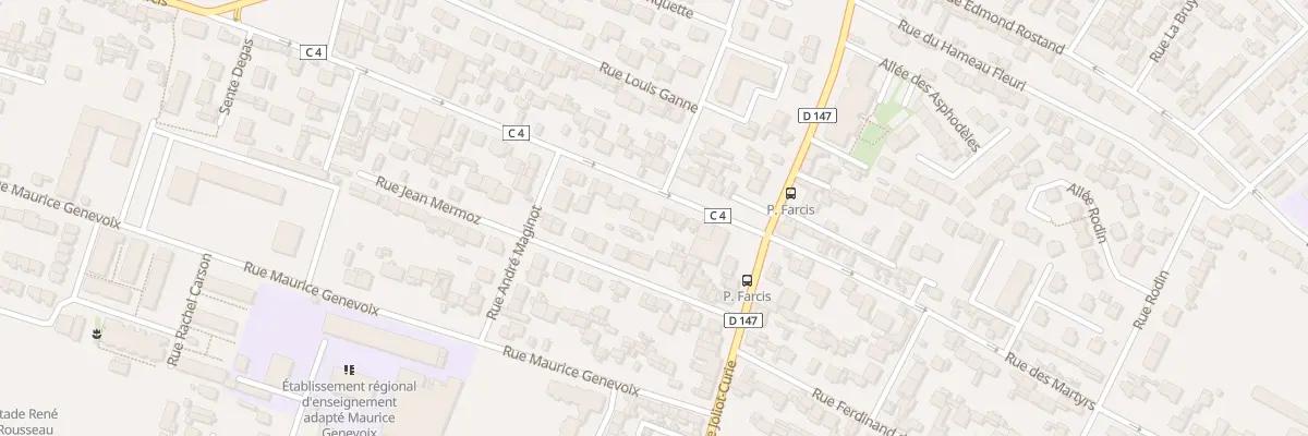 Plan du 100 Rue Pierre Farcis au Havre