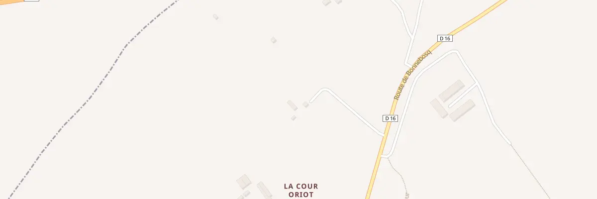 Plan du 5010 La Cour Oriot à Drubec