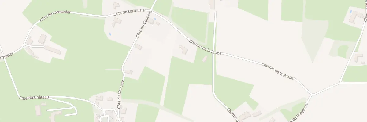 Plan du 5083 Che de la Prade à Sauveterre