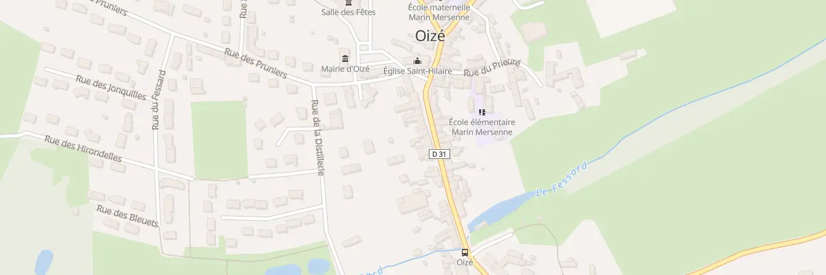 Plan du 12 Rue Principale à Oizé