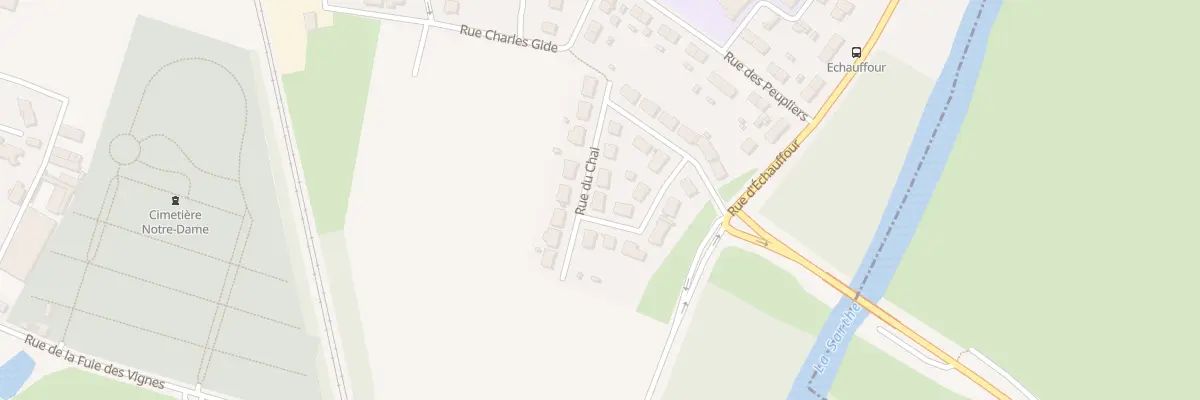 Plan du 9 Rue du Chai à Alençon