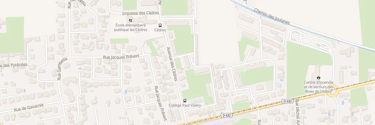 Plan du 13 Av des Cèdres à Aureilhan