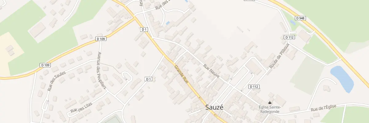Plan du 1 Imp Grande Rue à Sauzé-entre-Bois