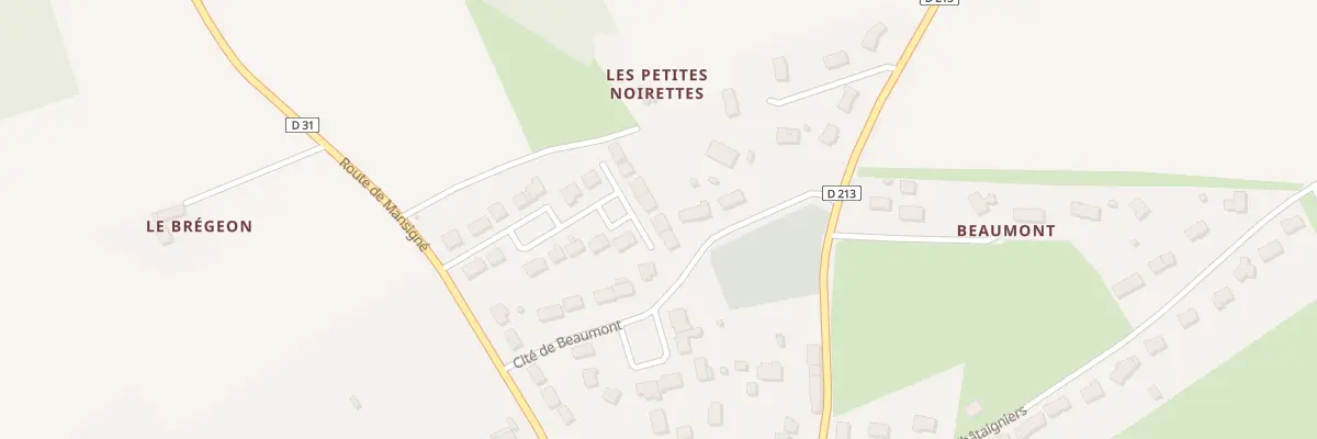 Plan du 17 Imp des Noirettes à Oizé