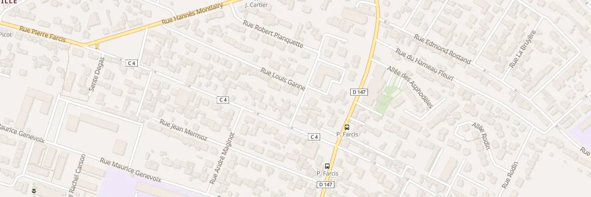Plan du 38 Rue Robert Planquette au Havre