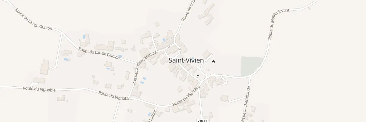 Plan du 17 Le Bourg à Saint-Vivien