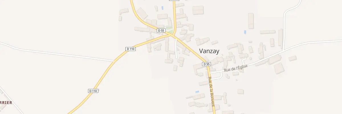 Plan du 2 Imp des Jardins à Vanzay