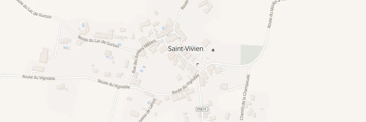 Plan du 29 Le Bourg à Saint-Vivien